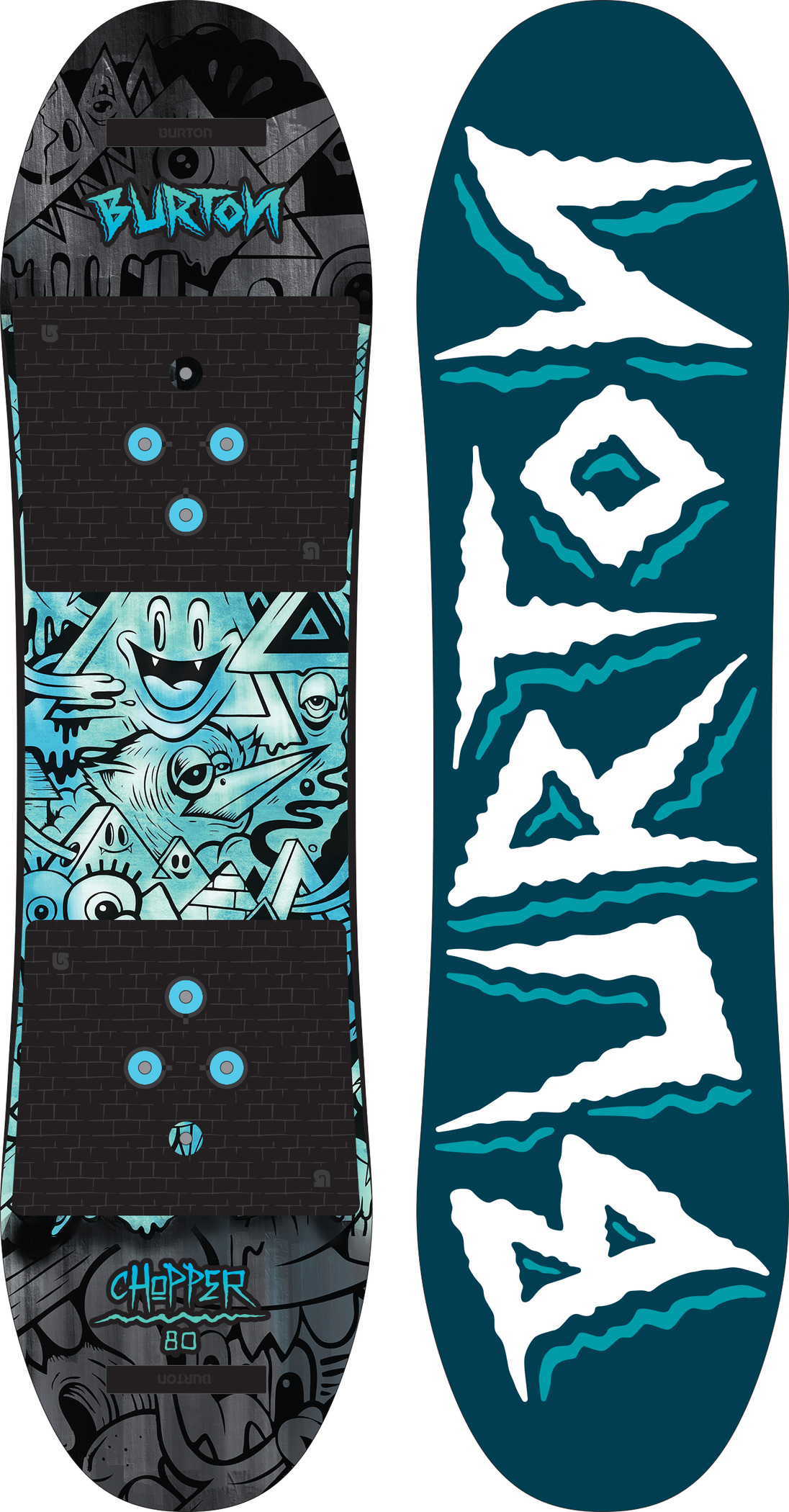 Burton Chopper Youth Zero Camber Snowboard AbsoluteSnow