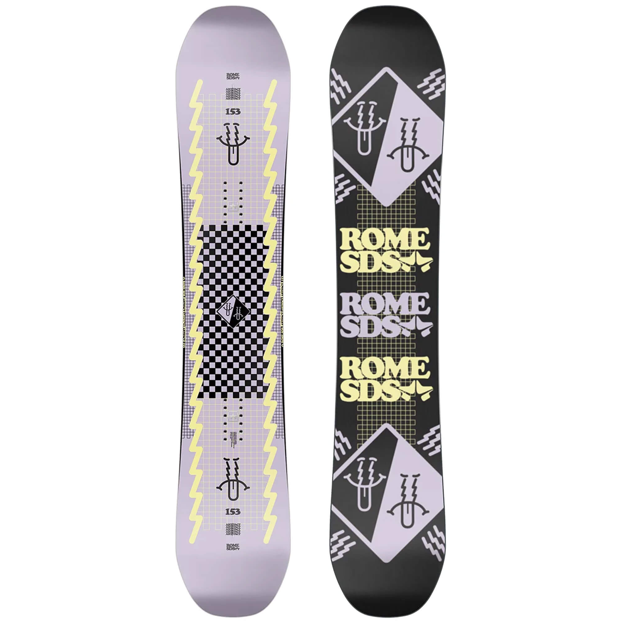 Rome Artifact Freestyle Hybrid Camber Snowboard