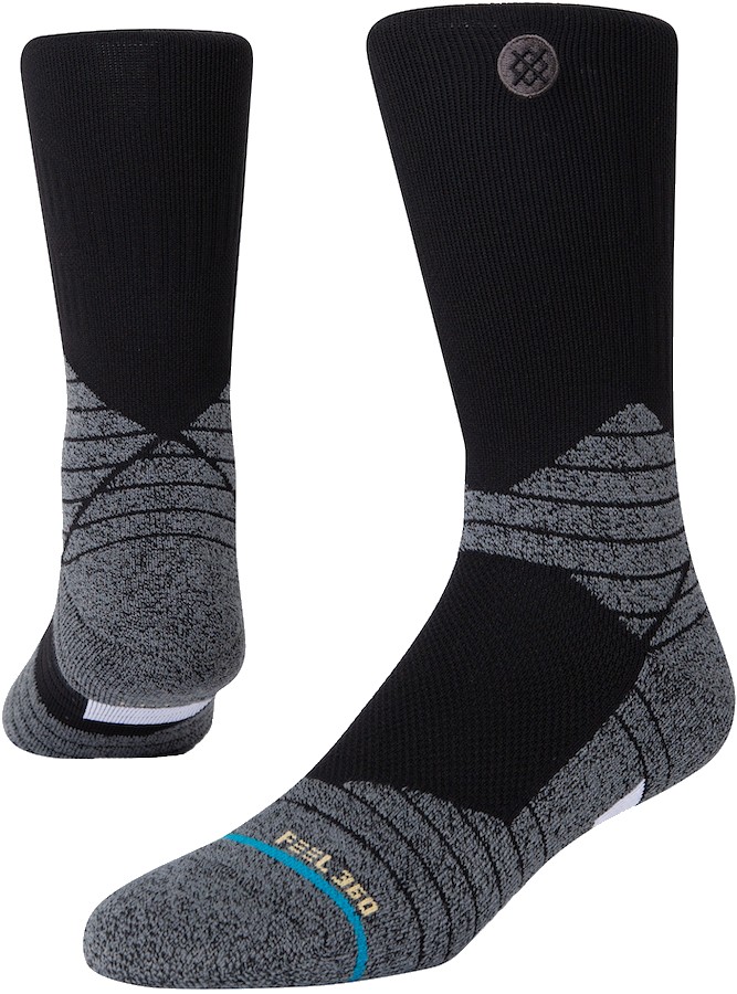 Two Whom Crew Love Socks - Black / White - TwoWhom