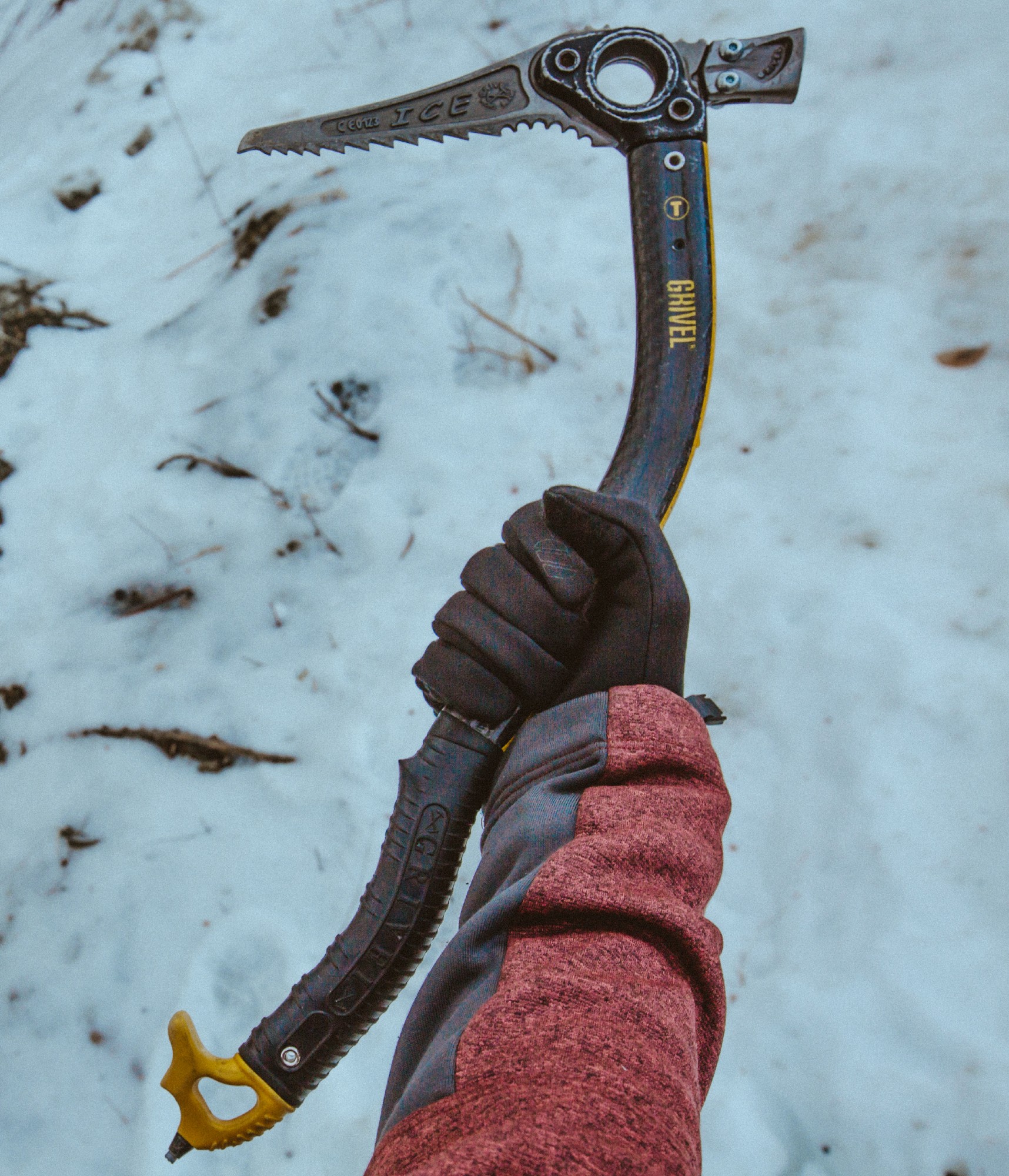 Grivel North Machine Mountaineering Ice Axe w/ Hammer