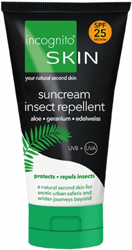 Incognito Suncream Insect Repellent Sunblock & Moisturiser 