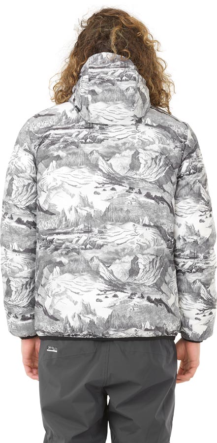 Picture Scape Reversible Down Jacket