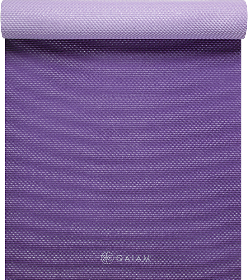 Gaiam Premium 2-Colour Yoga/Pilates Mat