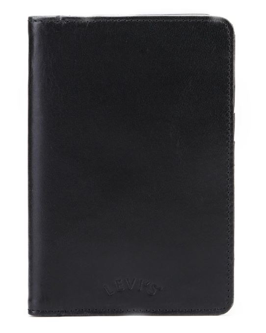 Levi's Arch Logo Passport Leather Wallet