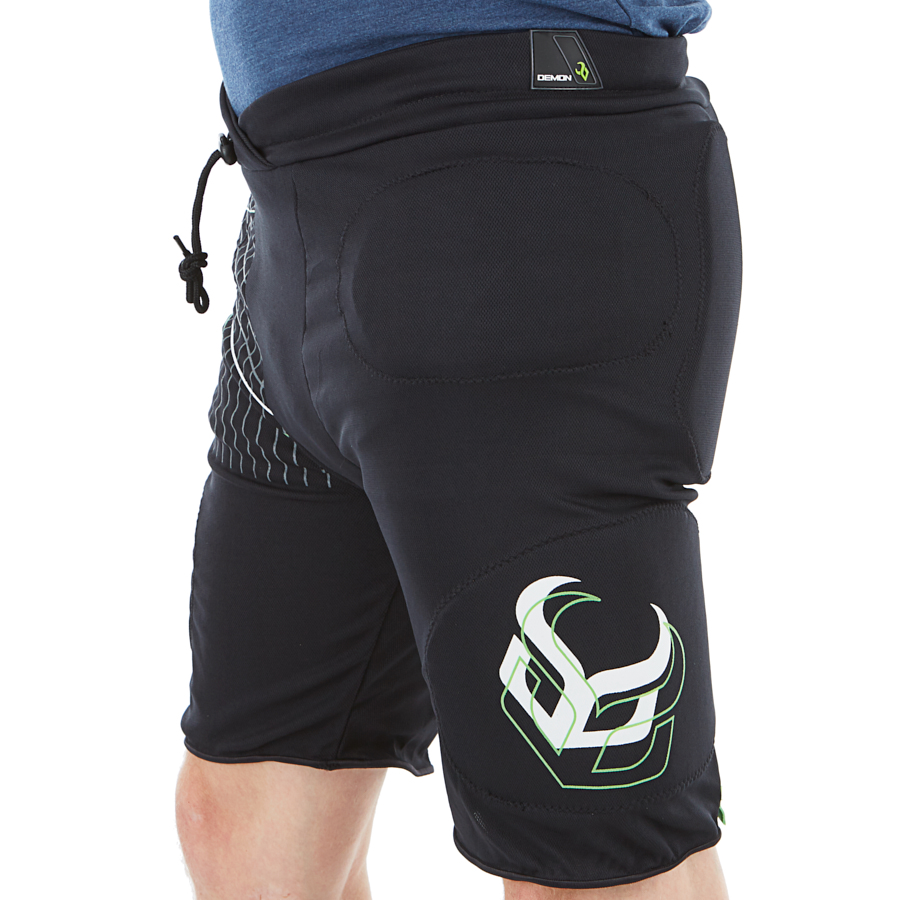 DEMON V2 Flex Force Padded Snowboard Impact Shorts / Hip & Coccyx Protection