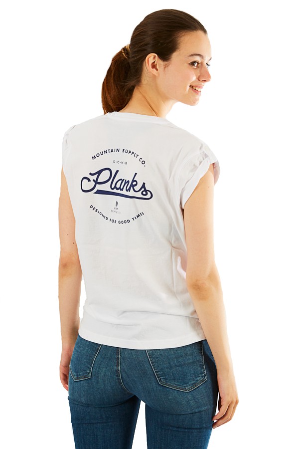 Planks Mountain Supply Co Boyfriend Tee T Shirt