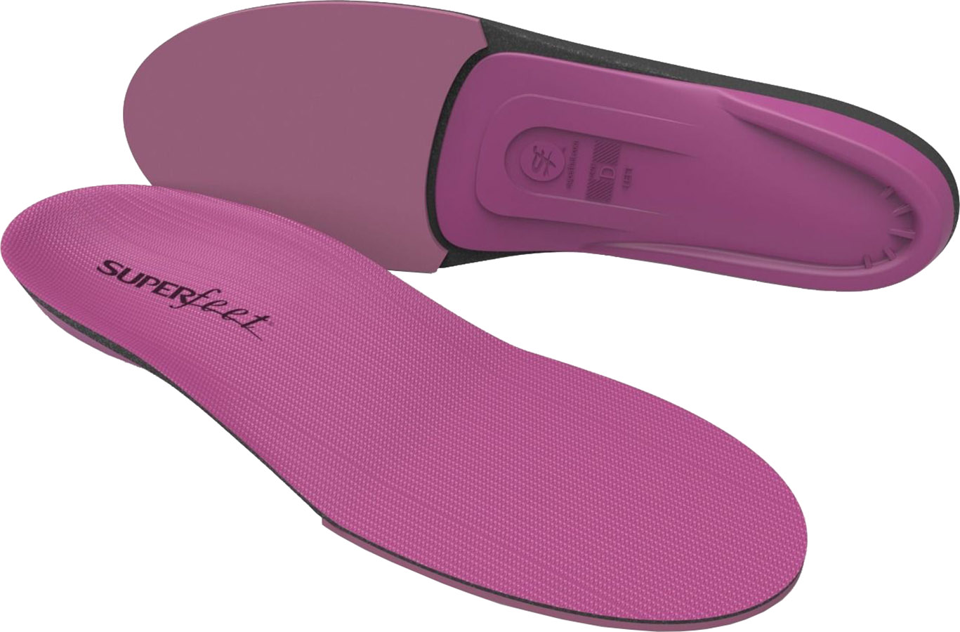 Superfeet All-Purpose Women's High Impact Support (Berry) Women's Walking/Running Shoe Insoles