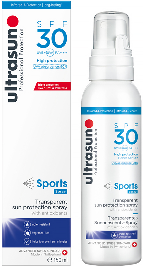 Ultrasun Sports Transparent Sunscreen Spray