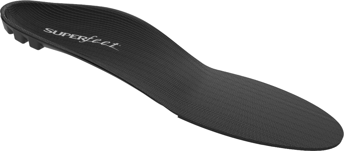 Superfeet All-Purpose Support Low Arch (Black) Low Profile Versatile Shoe Insoles