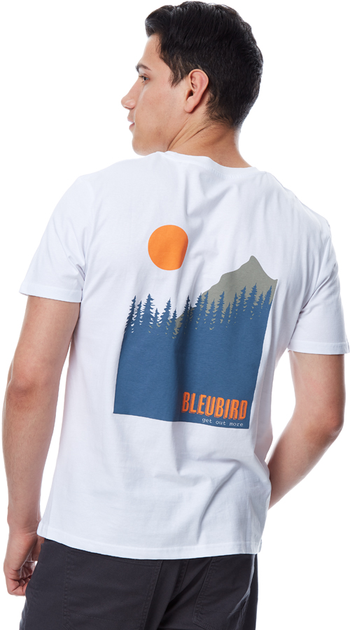 Bleubird Treeline  Unisex Short Sleeve  T-Shirt 