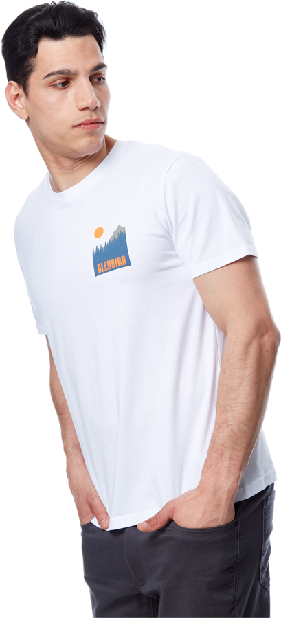 Bleubird Treeline  Unisex Short Sleeve  T-Shirt 