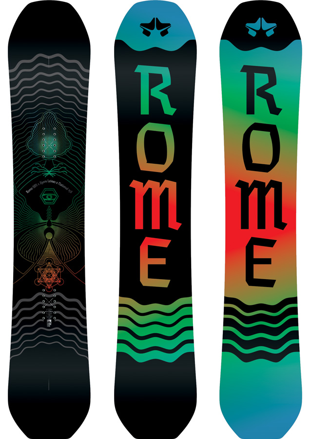 Rome National Positive Camber Snowboard