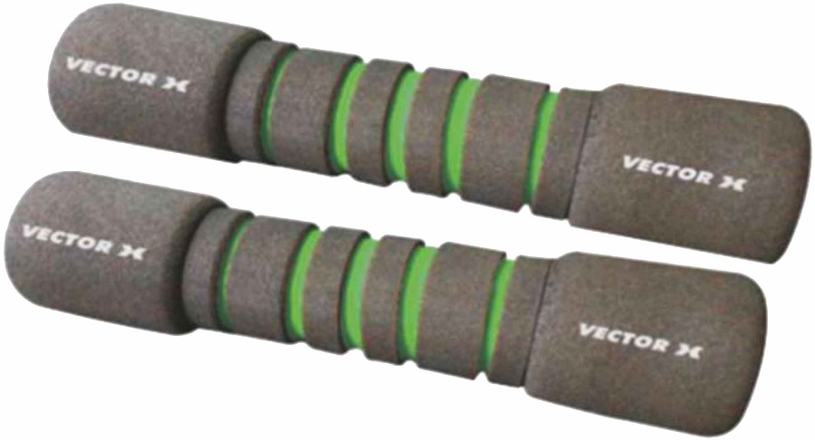 Vector X Soft Foam 1KG Fitness Dumbbells