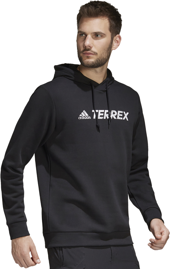 Adidas Terrex Graphic Logo Men's Pullover Hoodie | Absolute-Snow
