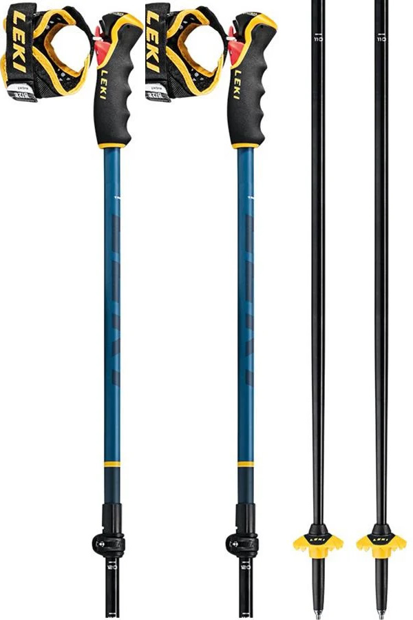 Leki Spitfire Vario 3D Adjustable Freeride Ski Poles