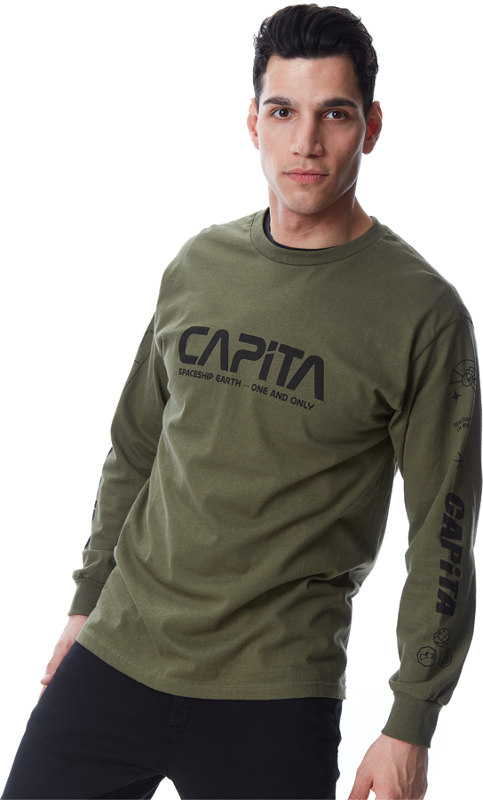 Capita Spaceship Long Sleeve Cotton T-Shirt