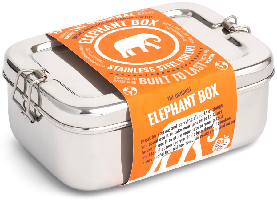 Elephant Box Original Elephant Box Stainless Steel Lunch Box