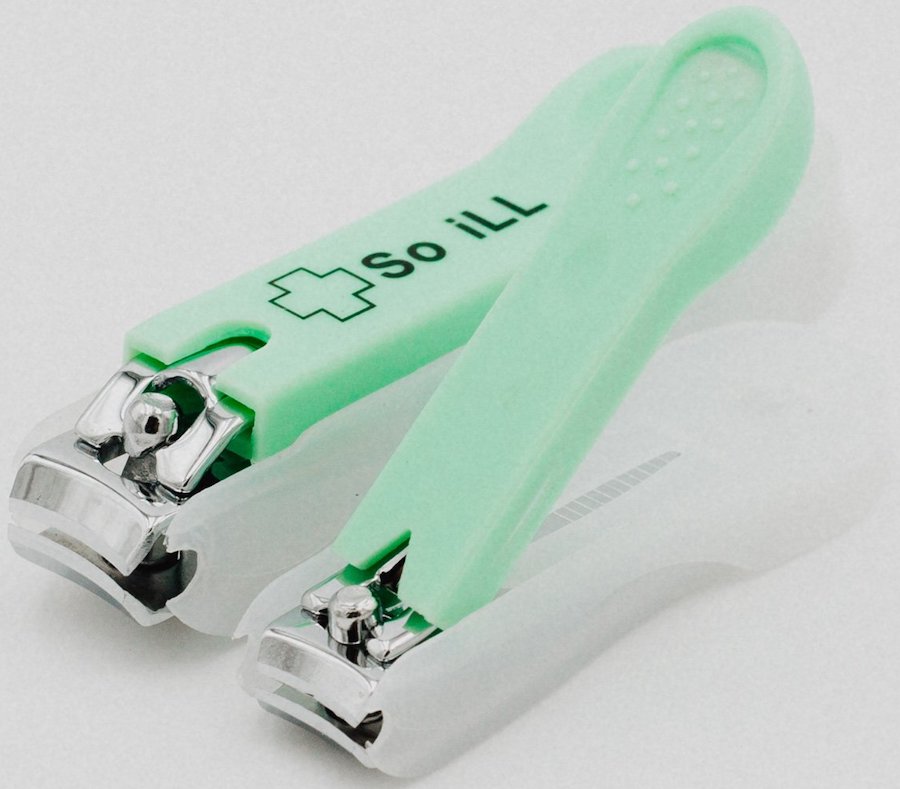 So iLL 2 Pack Clippers Finger & Toe Nail Trimmers