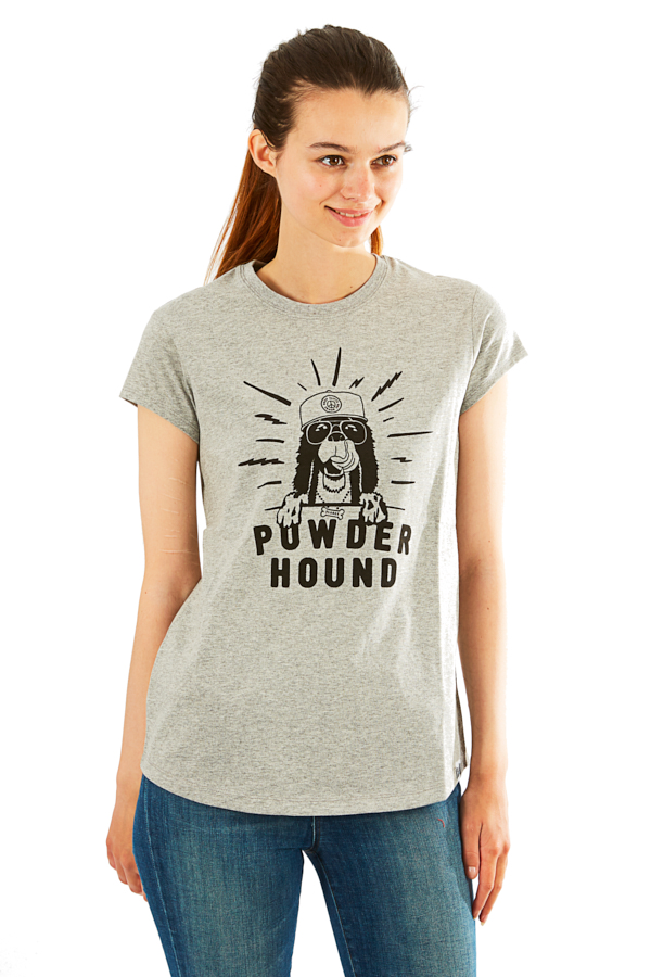 Planks Women's Powder Hound Tee T Shirt