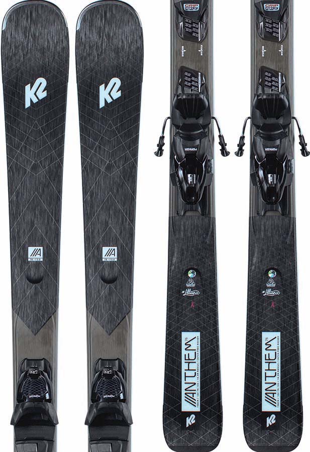 K2 Anthem 76 + Marker ERP 10 Women's Skis
