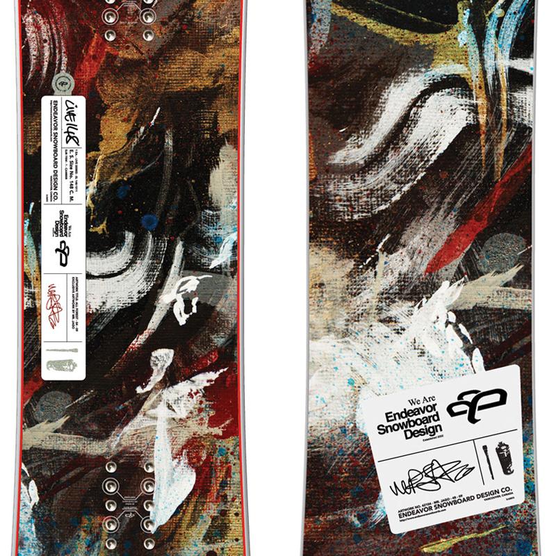 Endeavor Live Positive Camber Snowboard AbsoluteSnow