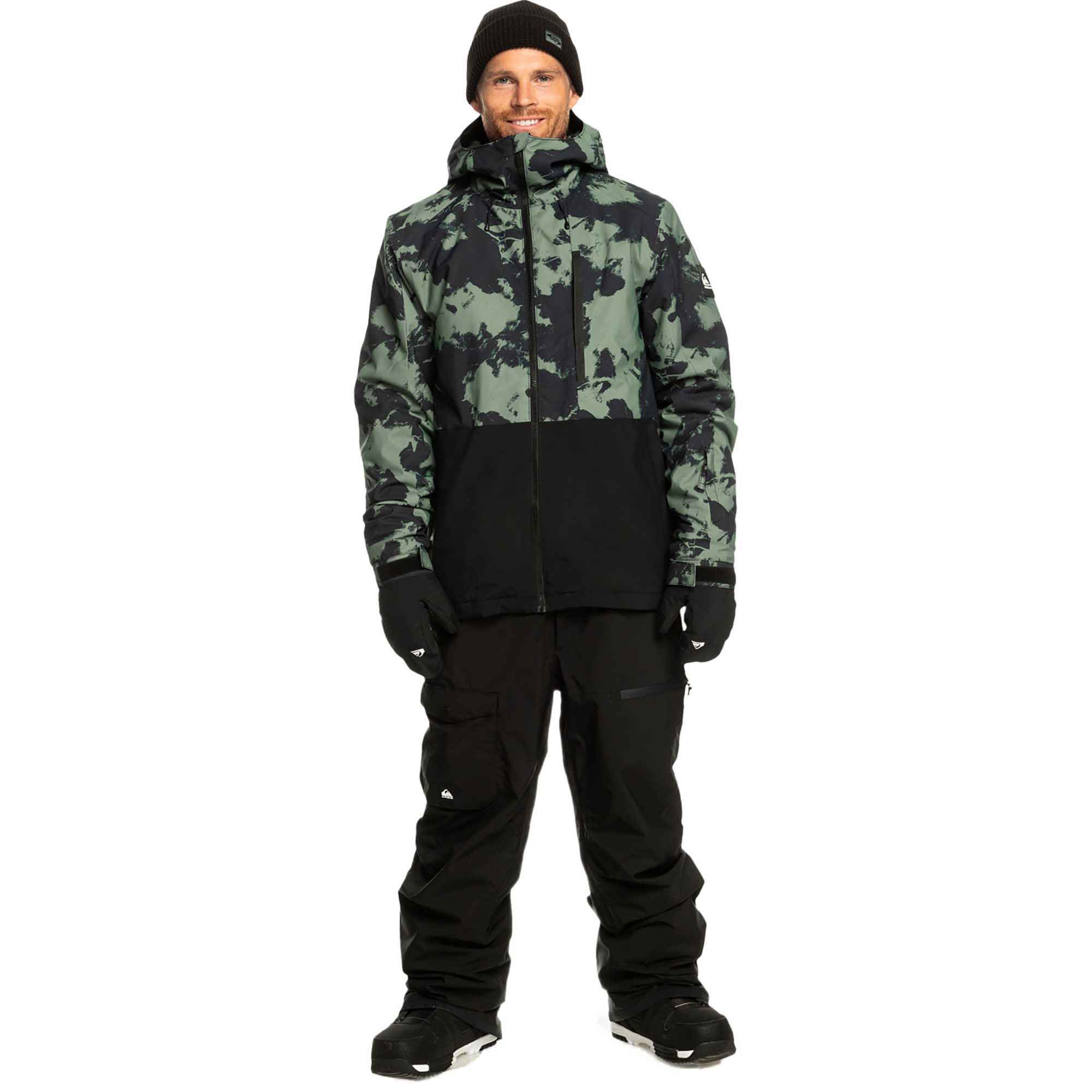 Quiksilver Mission Printed Block Ski/Snowboard Jacket