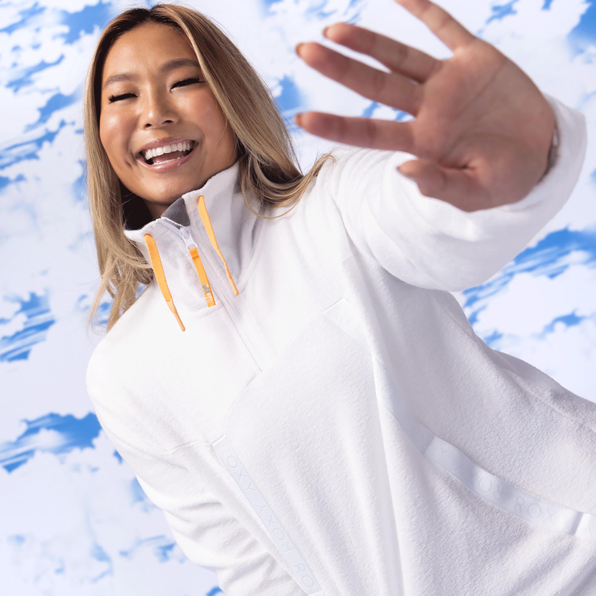 Roxy Chloe Kim Women's Half Zip Snow Fleece