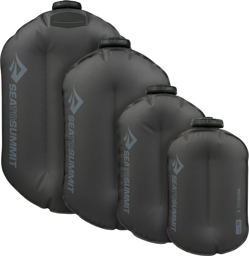 Sea to Summit Watercell X 4 Flexible Water Carrier & Shower