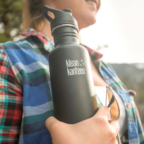 Klean Kanteen Classic 532ml Sports Cap Water Bottle