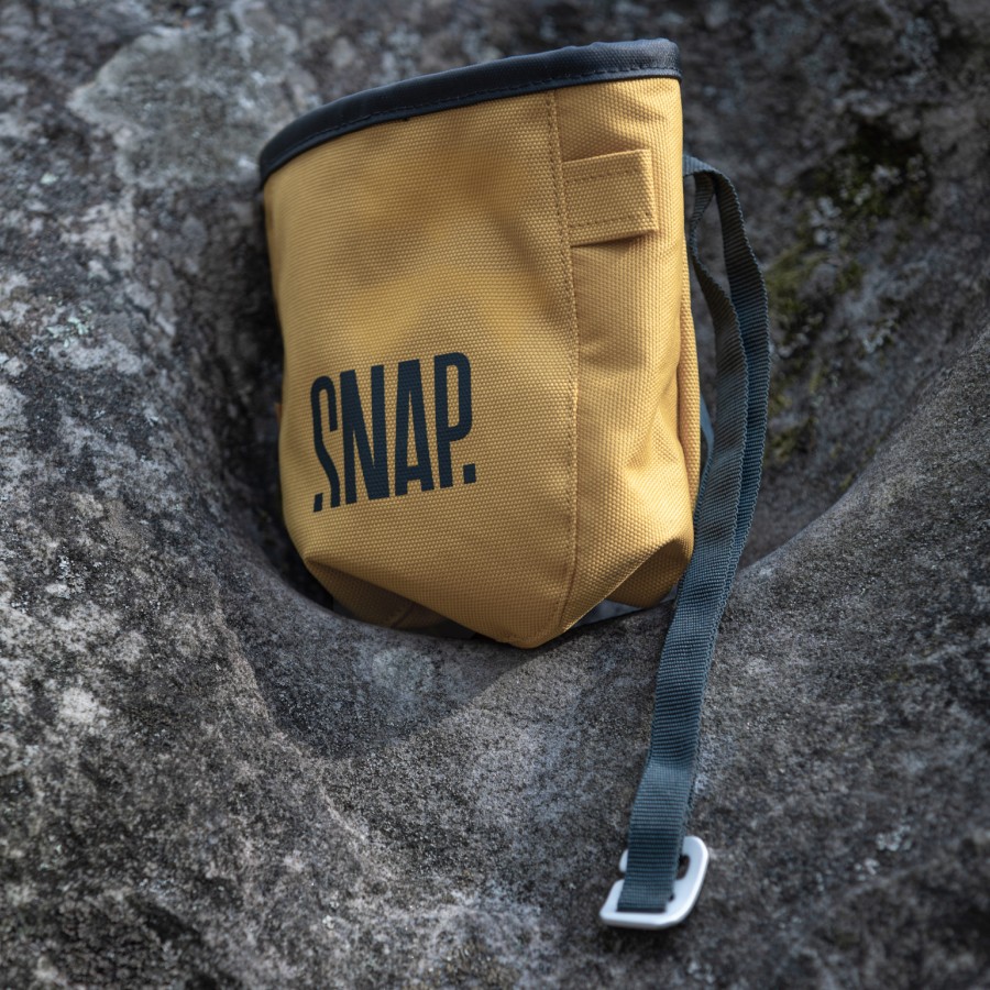 Snap Pocket Zip Rock Climbing Chalk Bag
