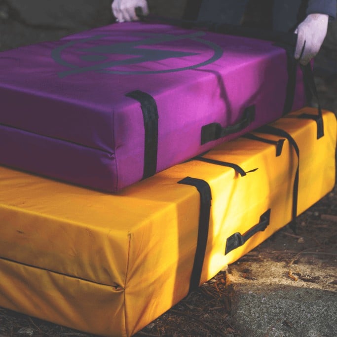 Flashed Big Squishy Bouldering Crash Pad AbsoluteSnow