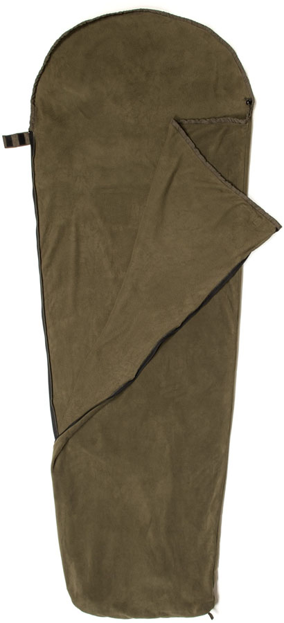 Snugpak Fleece Liner with Zip Thermal Sleeping Bag Liner