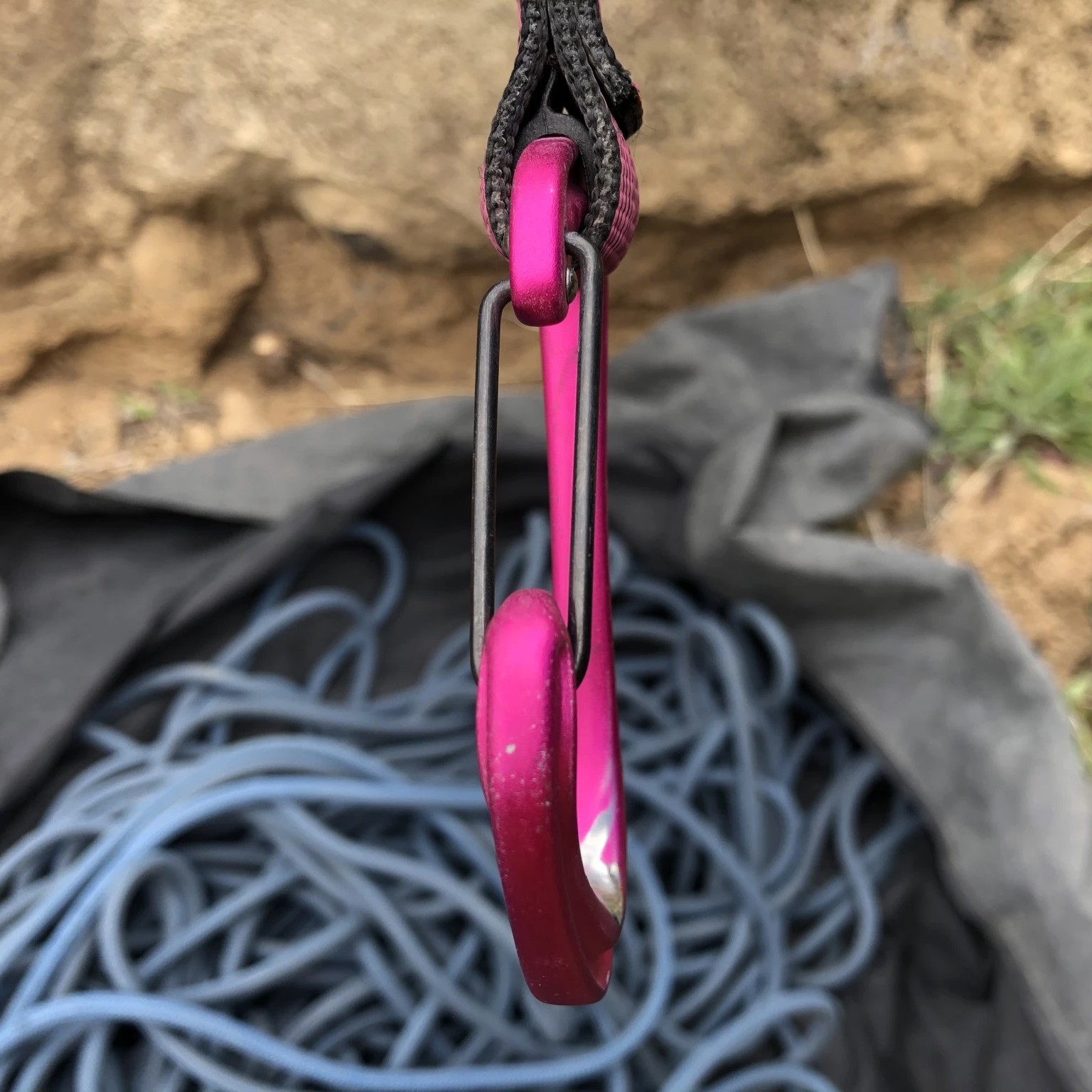 Black Diamond HotForge Hybrid 16cm Rock Climbing Quickdraw
