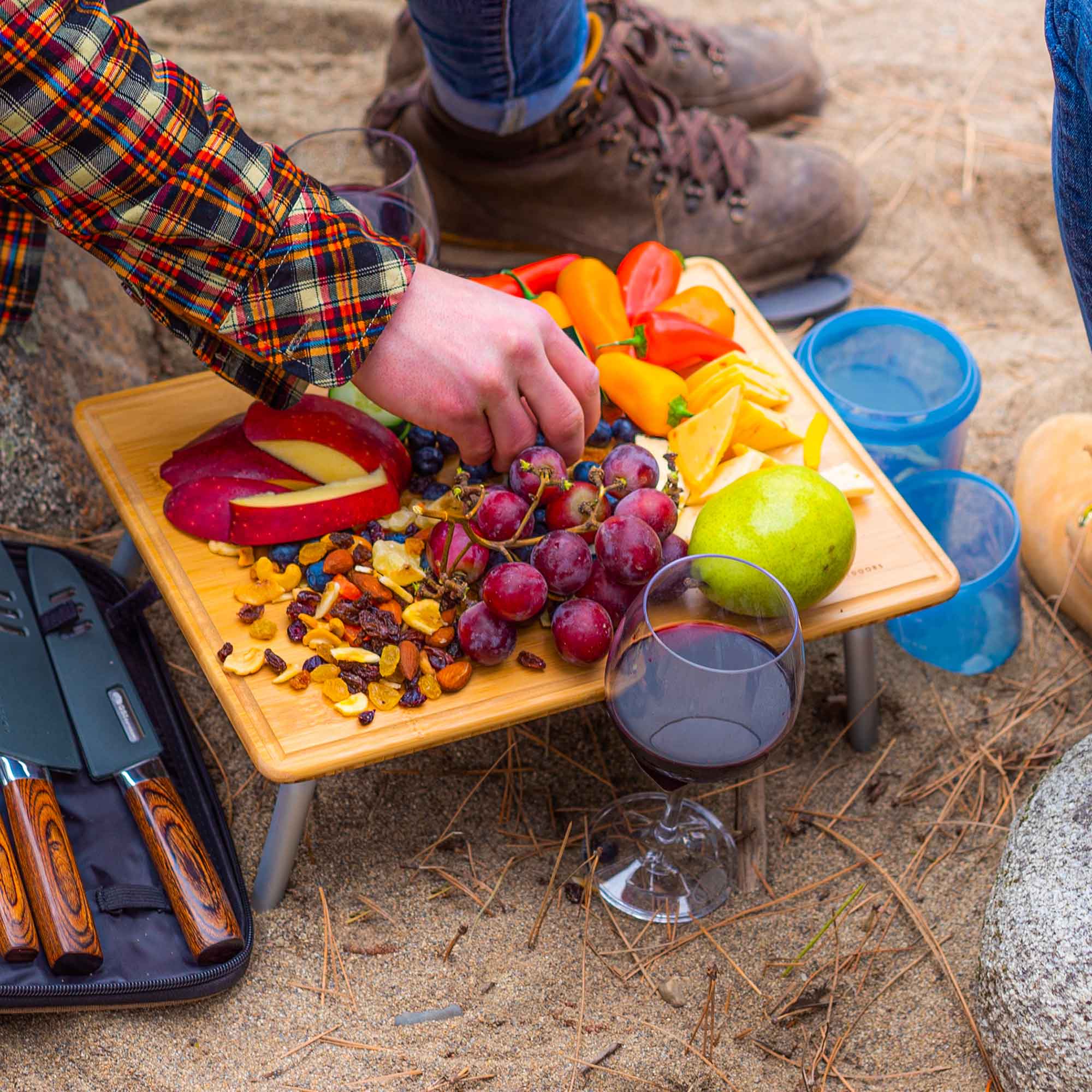 GSI Outdoors Rakau Table Compact Camping & Outdoor Table