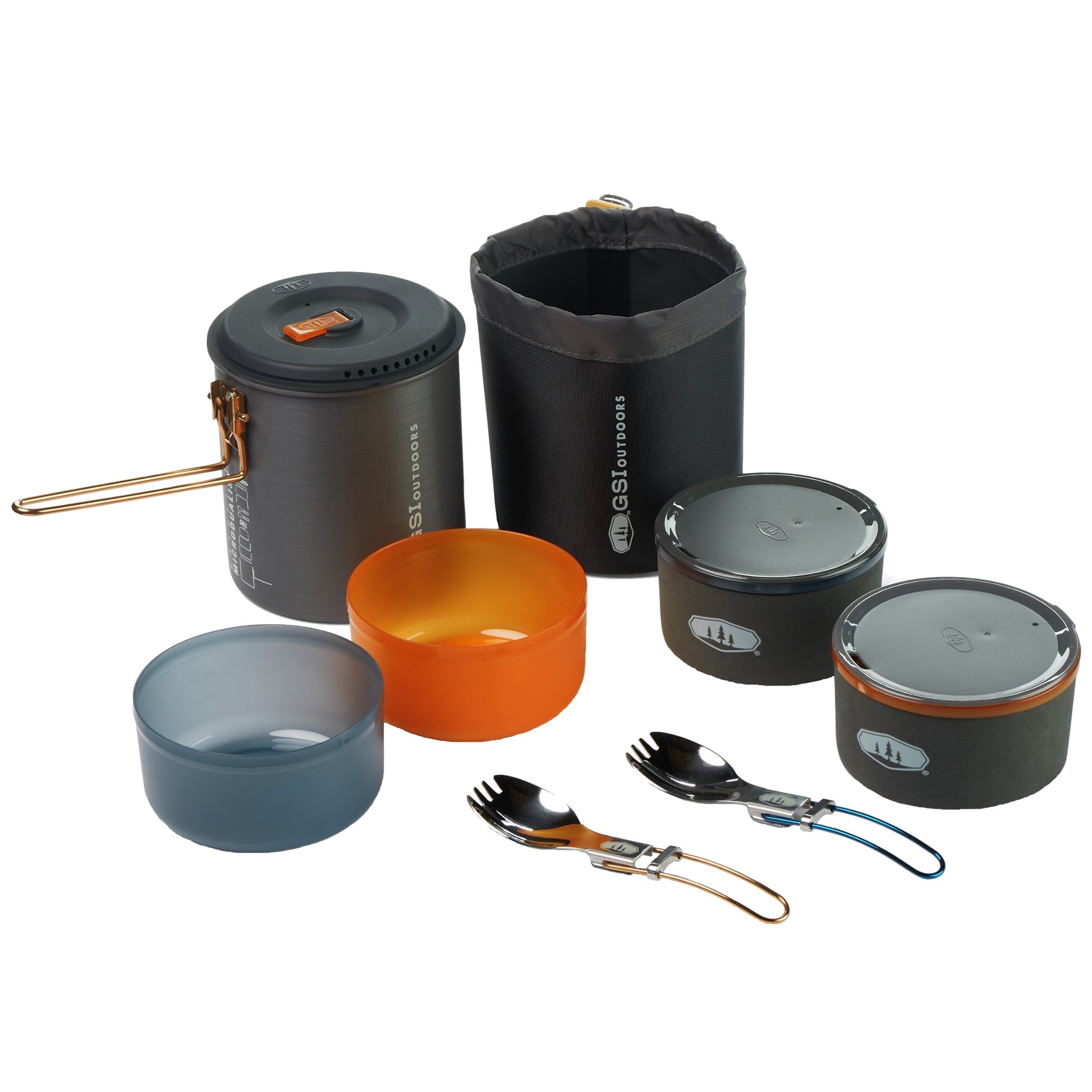 GSI Outdoors Halulite MicroDualist Compact 2-Person Cookset