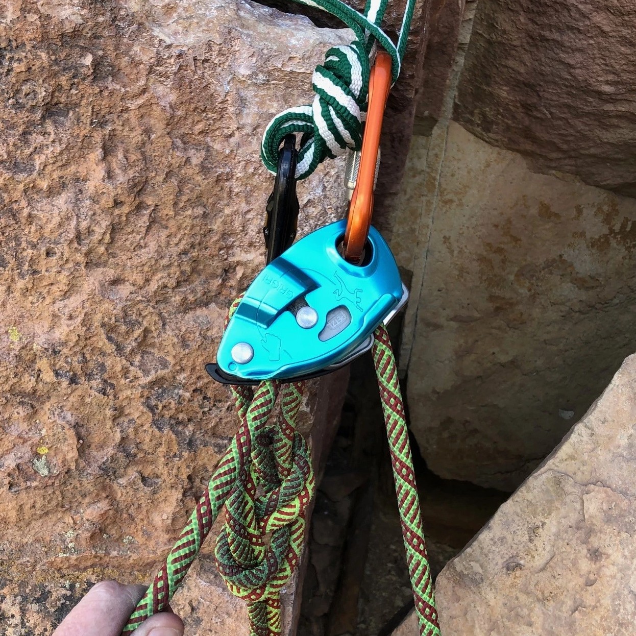 Petzl GriGri  Rock Climbing Belay Device