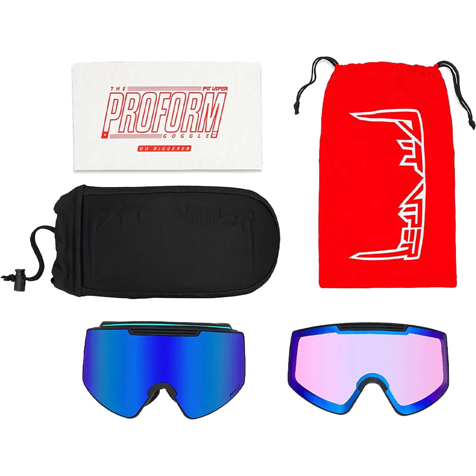 Pit Viper Proform Snowboard/Ski Goggles
