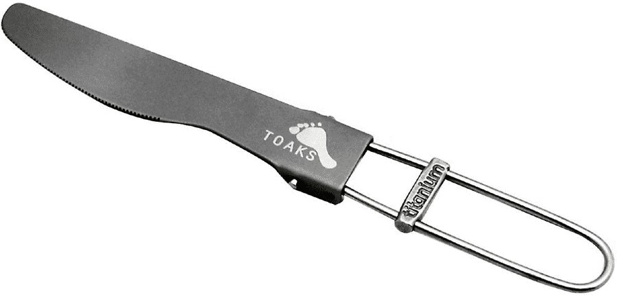 Toaks Titanium Folding Knife Ultralight Camping Cutlery