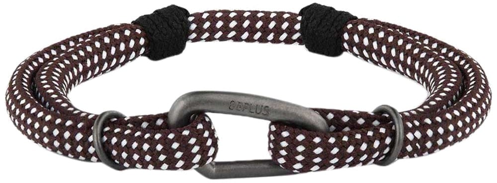 8b+ Carabiner x Nylon Cord Rock Climbing Inspired Bracelet