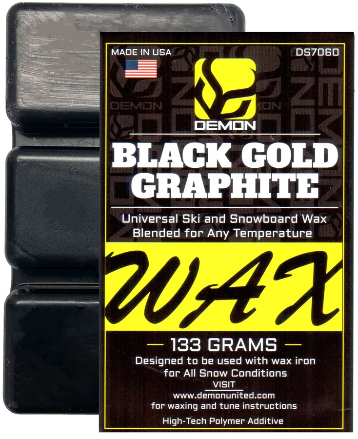 Demon Black Gold Graphite Snowboard Base Wax
