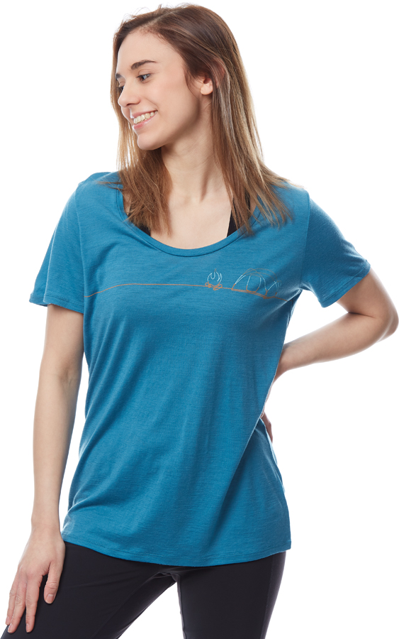 Icebreaker Tech Lite Scoop Women's Merino T-Shirt