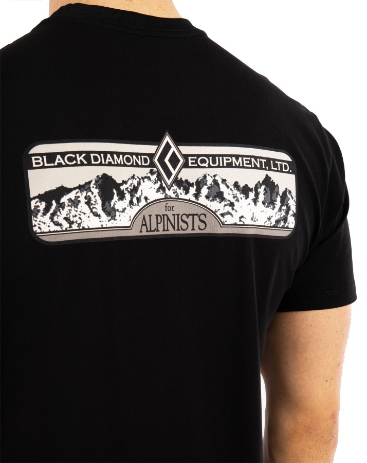 Black Diamond Heritage Equipment Crew Neck Cotton T-shirt