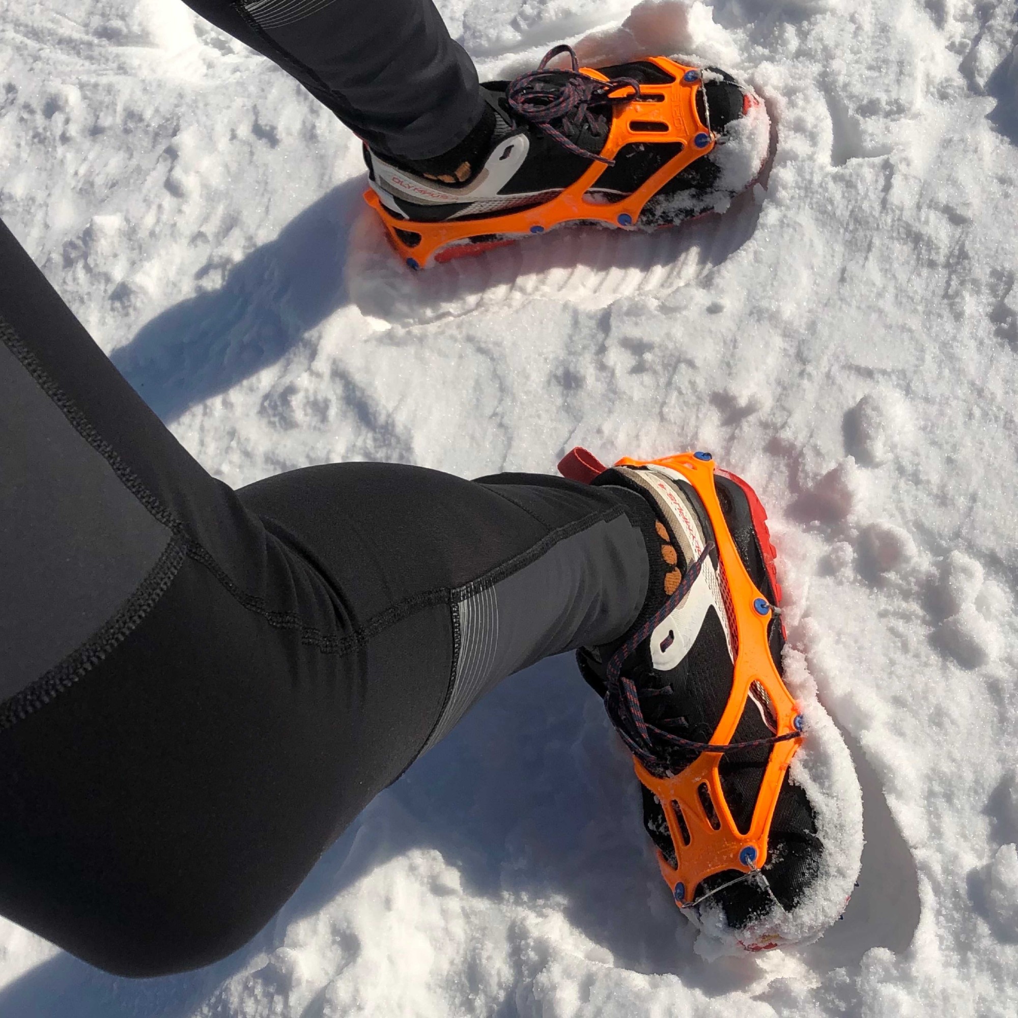 Nortec Trail Ultralight Micro Crampons Running Ice Spikes