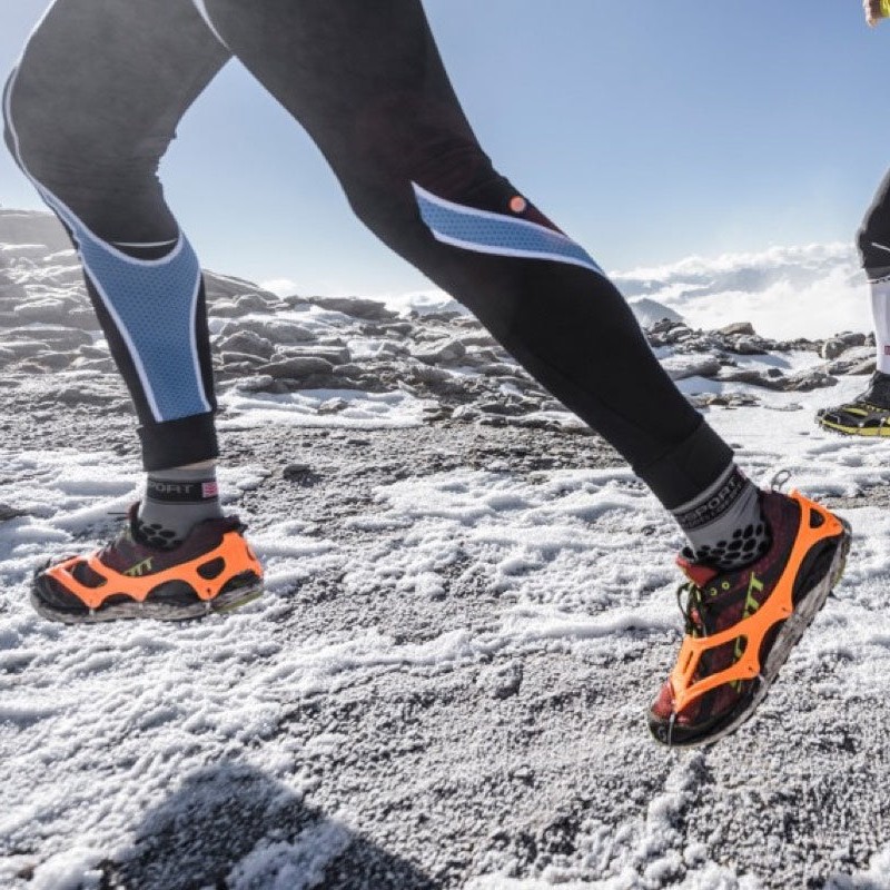 Nortec Trail Ultralight Micro Crampons Running Ice Spikes