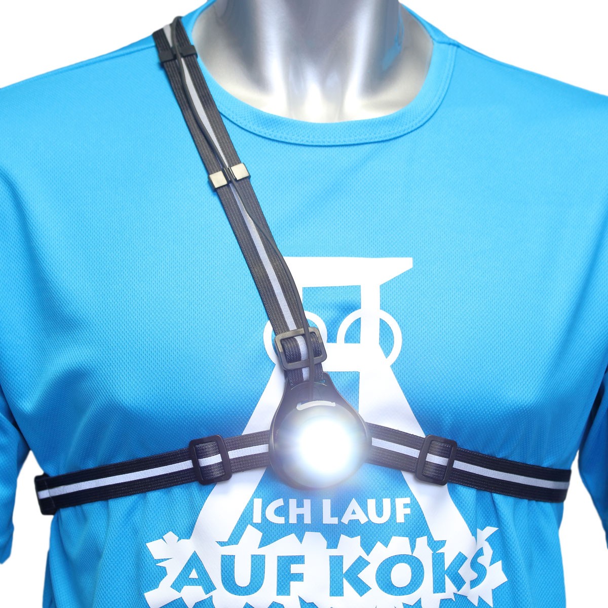 Gato Sports Adjustable Chest Light Trail Running USB Lamp