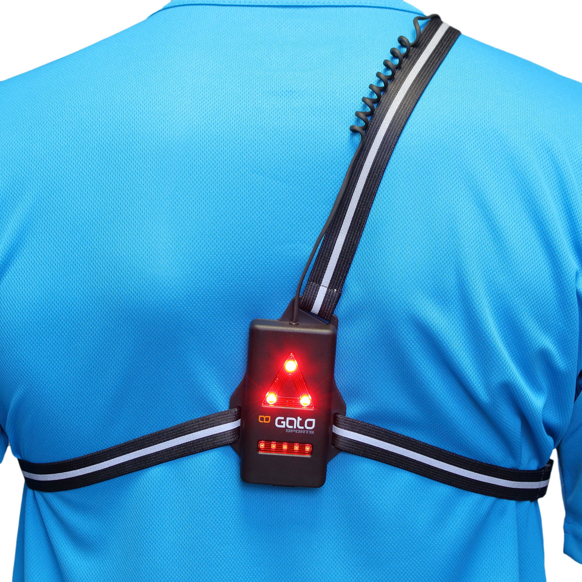 Gato Sports Adjustable Chest Light Trail Running USB Lamp
