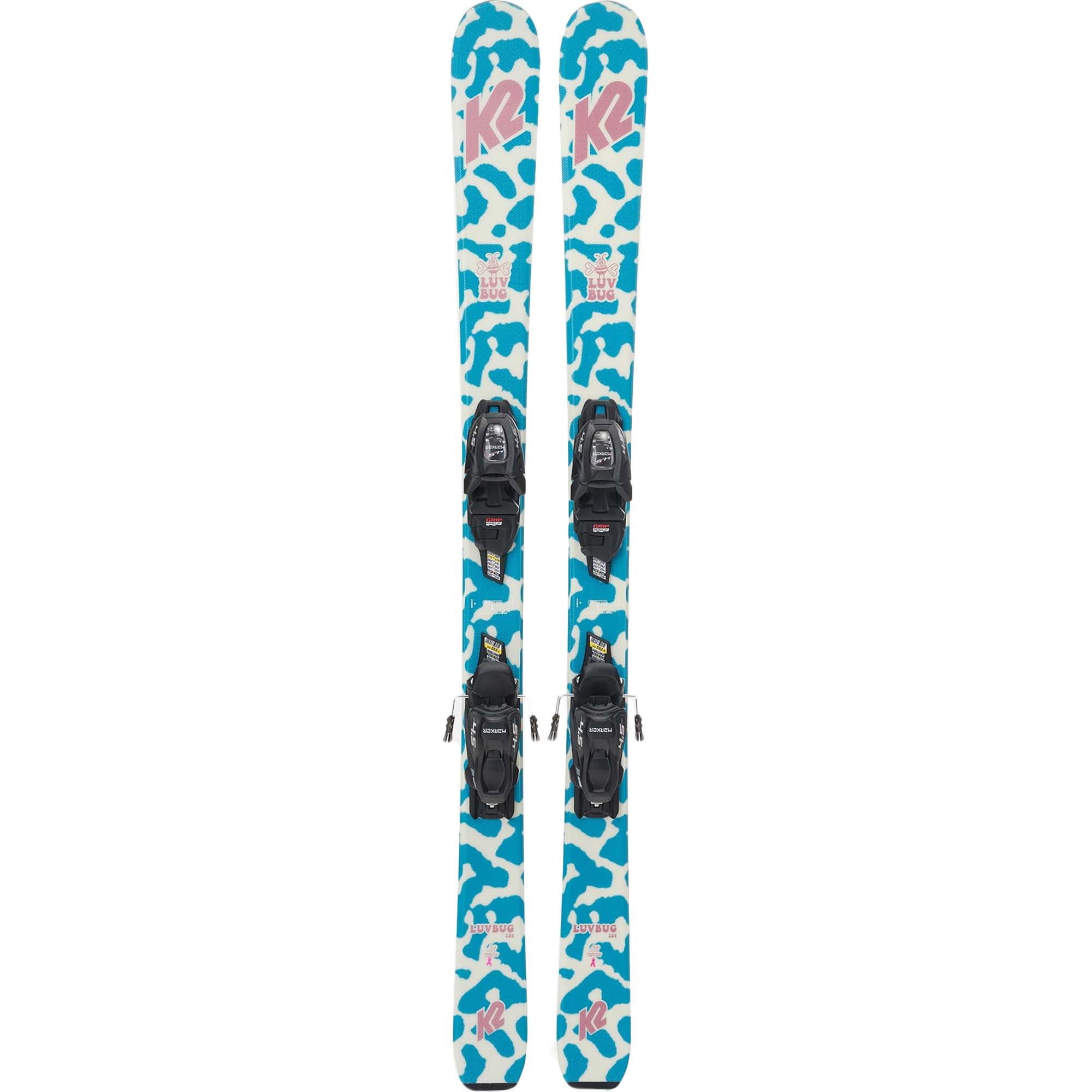 K2 Luv Bug Marker FDT 4.5 Kid's Skis 