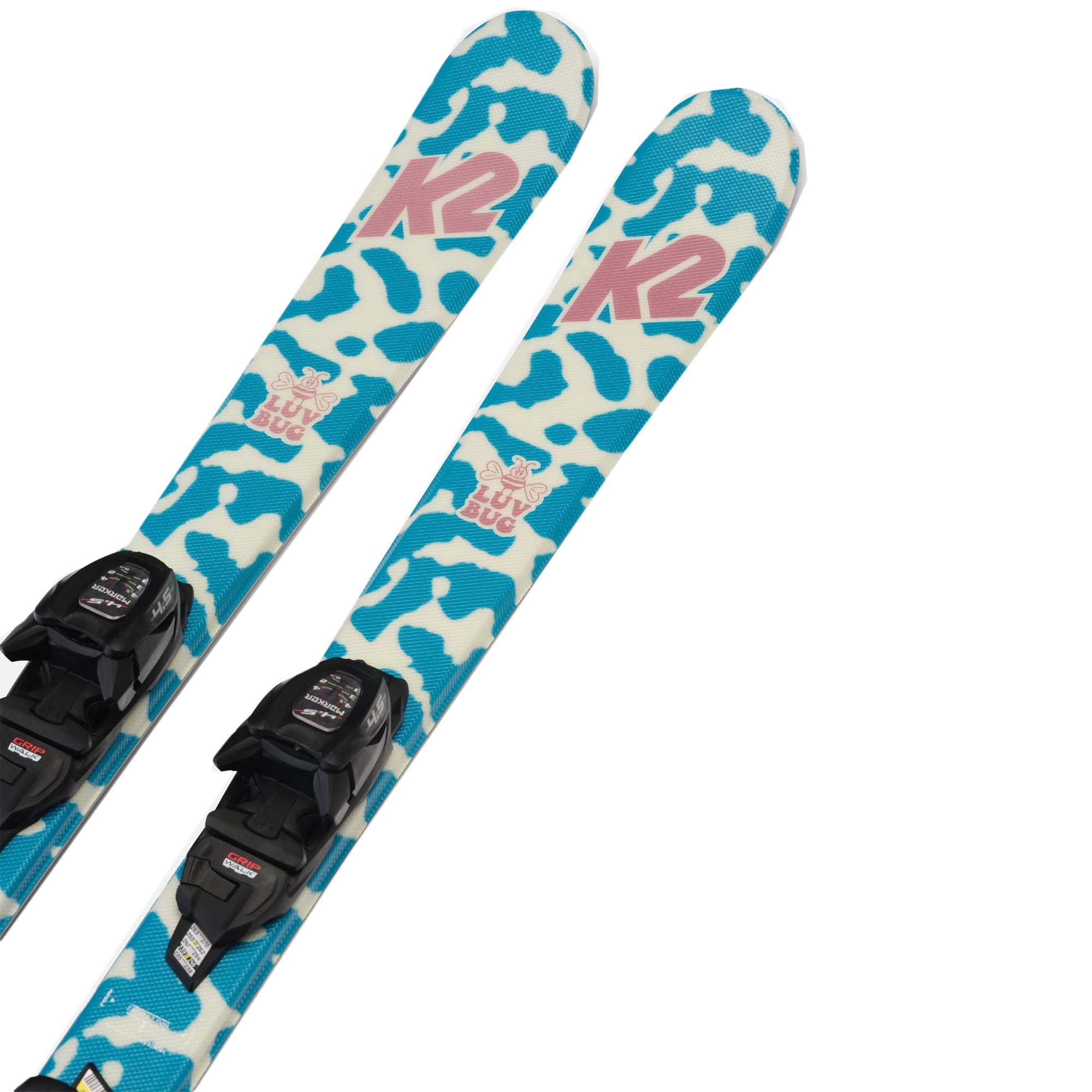K2 Luv Bug Marker FDT 4.5 Kid's Skis 