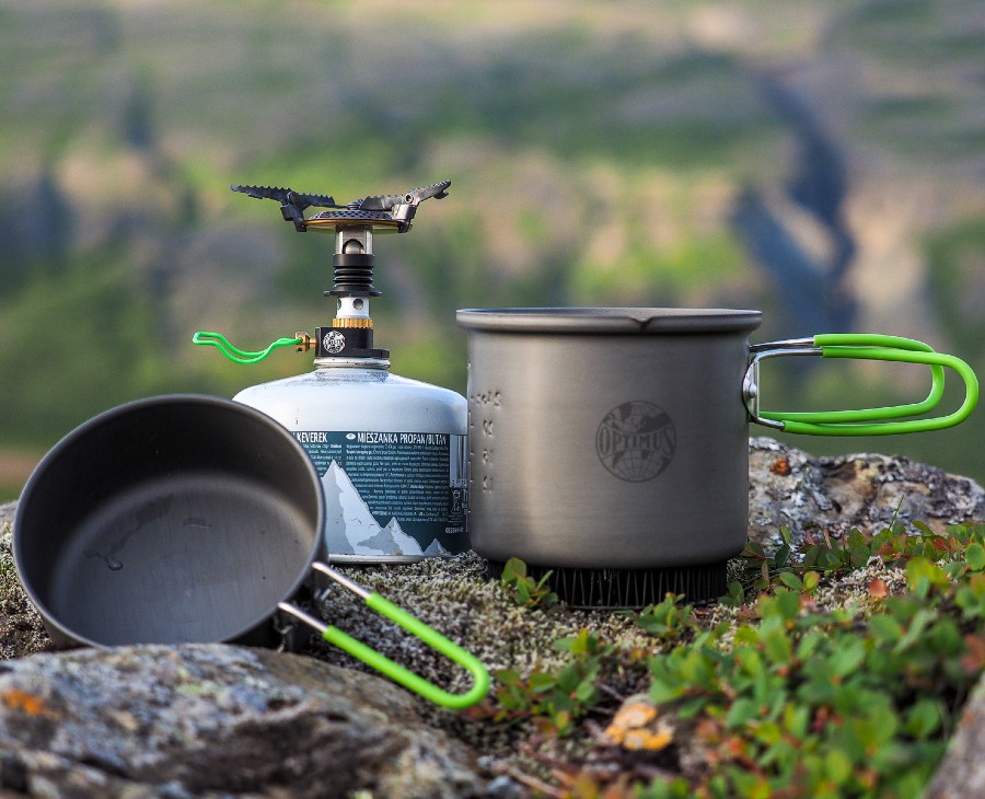 Optimus Terra Solo Cookset Compact Camping Cookware