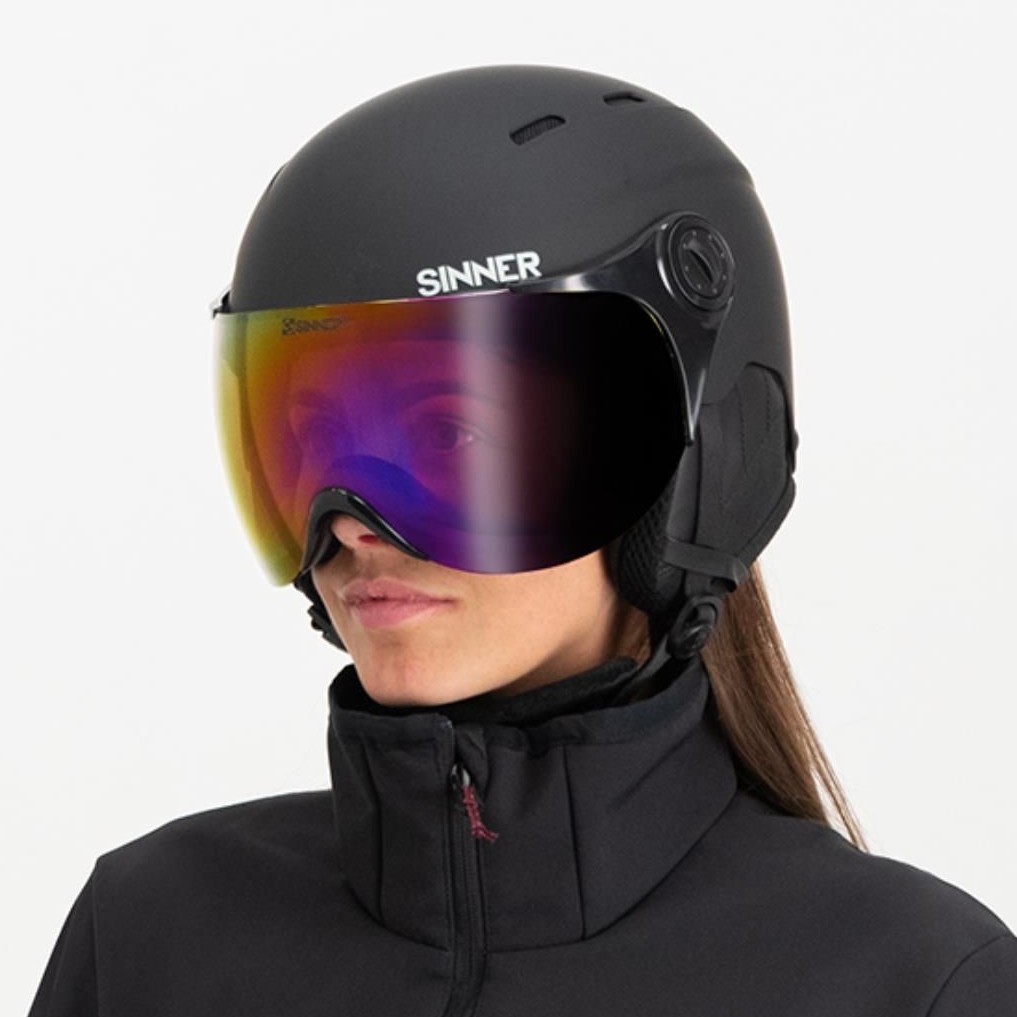 Sinner Typhoon Visor Ski/Snowboard Helmet